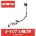 Сифон для ванны McAlpine HC31M-N1 полуавтомат
