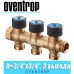 Коллектор Oventrop Multidis R 3/4"x20 мм (3/4"), 3 выхода