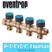 Коллектор Oventrop Multidis R 3/4"x20 мм (3/4"), 4 выхода