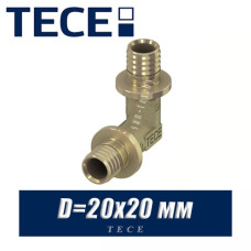 Угол латунный TECE D=20х20 мм