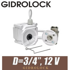 Кран шаровой Gidrolock ULTIMATE 12V BONOMI 3/4" BS с электроприводом