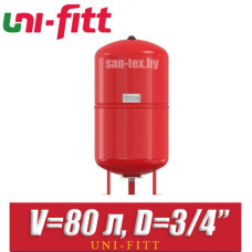 Расширительный бак Uni-Fitt PRO 80 л 