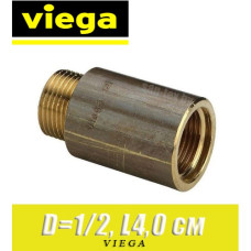 Удлинитель бронзовый Viega D1/2", L4,0 см