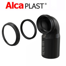 Колено стока для инсталляции Alcaplast M906 D=90/110 мм