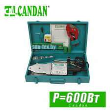 Паяльник для труб полипропилен Candan 600 Вт