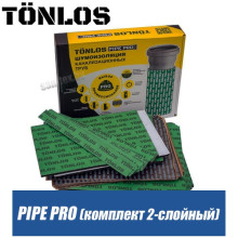 Шумоизоляция канализационных труб TÖNLOS PIPE PRO (комплект) двухслойная