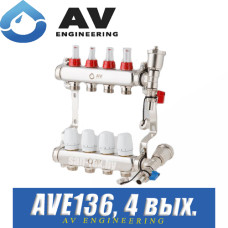 Гребенка для теплого пола AV Engineering AVE13600104