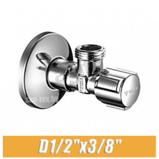 Вентиль угловой ХРОМ Schell Comfort D1/2"x3/8" 