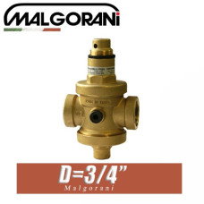 Регулятор давления Malgorani Eurobrass D3/4"