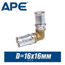 Угол под пресс APE D16x16 мм