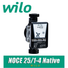 Насос энергоэффективный циркуляционный Wilo NOCE 25/1-4 Native 
