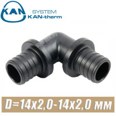 Отвод KAN-therm Push PPSU D=14x2,0-14x2,0 мм