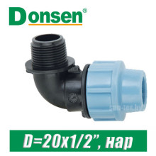 Угол ПЭ Donsen D=20x1/2", нар. Угол ПЭ Donsen D=20x1/2", нар.