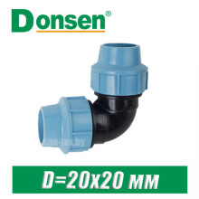 Угол ПЭ Donsen D=20x20 мм Угол ПЭ Donsen D=20x20 мм