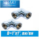 Комплект угловых американок SMART D1"x1" вн/вн