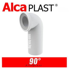 Фановая труба для унитаза Alcaplast A90-90 90° 