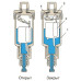 Воздухоотводчик AFRISO с клапаном D=1/2” Aquastop