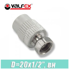 Муфта с накидной гайкой Valfex 20x1/2"