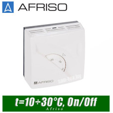 Термостат комнатный Afriso TA3 - 10÷30°C (с переключателем)